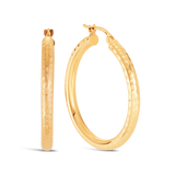 Hoop Earrings in 9ct Yellow Gold