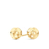 Diamond Cut Ball Studs in 9ct Yellow Gold