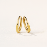 Hoop Earrings in 9ct Yellow Gold