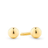 3mm Ball Stud Earrings in 9ct Yellow Gold