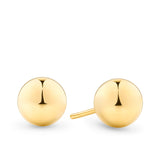 7mm Ball Stud Earrings in 9ct Yellow Gold