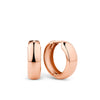 Small Huggie Earrings in 9ct Rose Gold