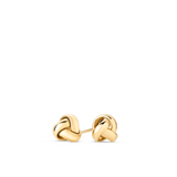Knot Stud Earrings in 9ct Yellow Gold