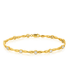 Infinity Link Diamond Bracelet in 9ct Yellow Gold