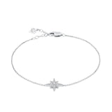 0.15ct TDW Round Diamond Bracelet in Sterling Silver