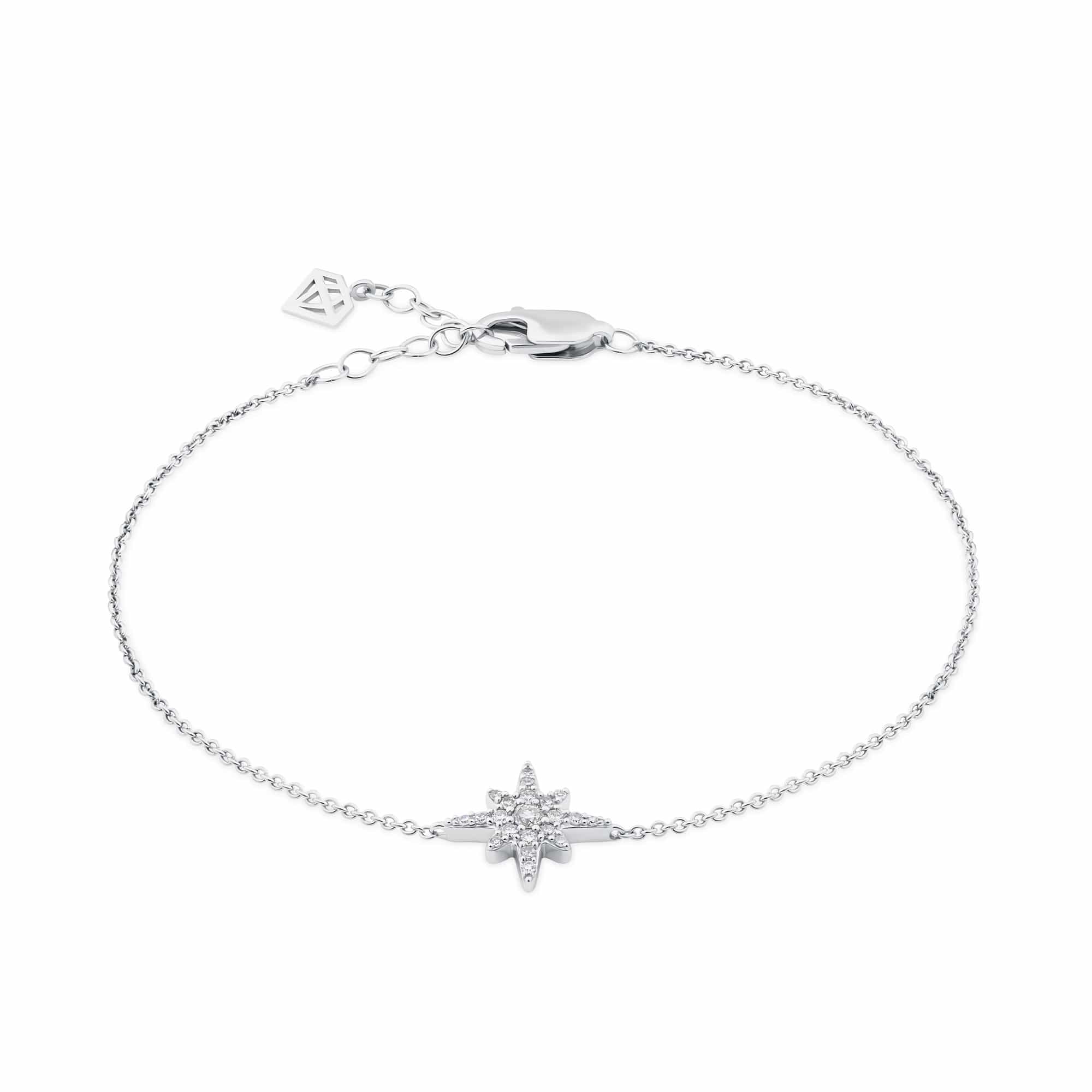 0.15ct TDW Round Diamond Bracelet in Sterling Silver