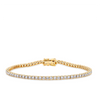 3.00ct TW Diamond Tennis Bracelet in 9ct Yellow Gold