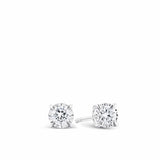 Essence 0.46ct TW Diamond Solitaire Earrings in 9ct White Gold