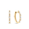 0.20ct TDW Diamond Huggies in 9ct Yellow Gold