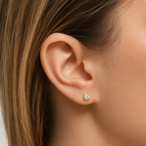 0.70ct TW Diamond Earrings in 18ct Yellow Gold