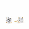 Brilliance 1.50ct TW Diamond Solitaire Earrings in 18ct Yellow Gold