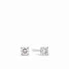 Radiance 0.15ct TW Diamond Solitaire Earrings in 9ct White Gold