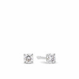 Radiance 0.15ct TW Diamond Solitaire Earrings in 9ct White Gold