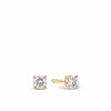 Radiance 0.15ct TW Diamond Solitaire Earrings in 9ct Yellow Gold