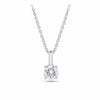 Brilliance 0.25ct TW Diamond Solitaire Pendant in 18ct White Gold