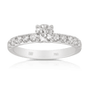 Australian Diamonds® Argyle 1.00ct TW Round Brilliant Cut Diamond Ring in 18ct White Gold
