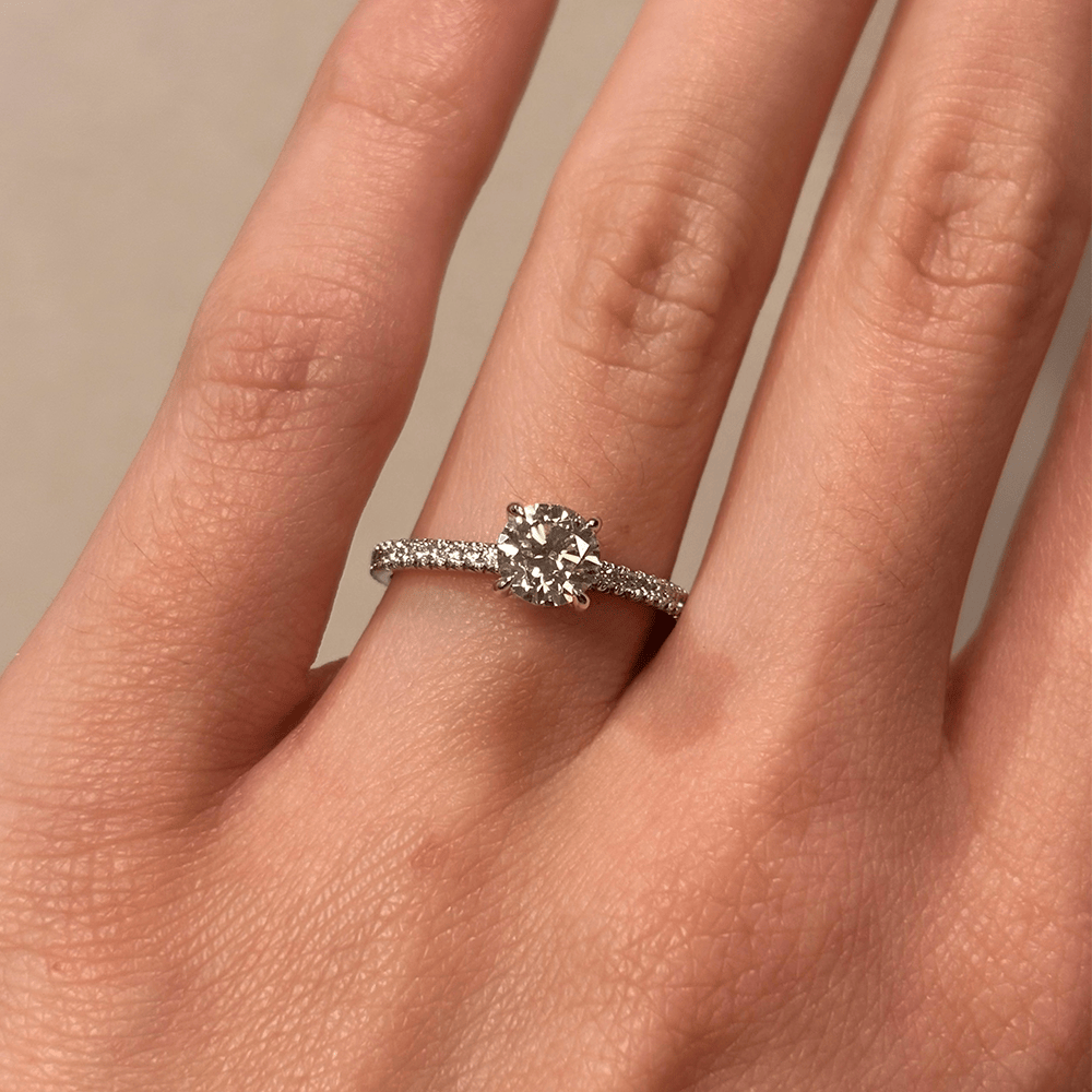1917™ 1.13ct Diamond Solitaire Engagement Ring in 18ct White Gold