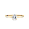 1917™ 0.50ct Diamond Oval Solitaire Engagement Ring in 18ct Yellow Gold