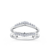 Diamond Ring in 9ct White Gold