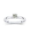 Rendition 0.30ct Diamond Solitaire Round Brilliant Cut Engagement Ring in 9ct White Gold