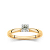 Rendition 0.30ct Diamond Solitaire Round Brilliant Cut Engagement Ring in 9ct Yellow Gold