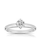 0.50ct TW Diamond Solitaire in 9ct White Gold