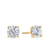 2.00ct TW Diamond Stud Earrings in 18ct Yellow Gold