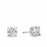 1.00ct TDW Diamond Stud Earrings in 9ct White Gold