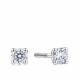 0.34ct TW Diamond Stud Earrings in 18ct White Gold