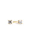 0.25ct TW Diamond Solitaire Earrings in 9ct Yellow Gold