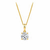 1.00ct TW Diamond Pendant in 9ct Yellow Gold