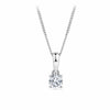 0.25ct TW Diamond Pendant in 9ct White Gold