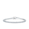 Cubic Zirconia Tennis Bracelet in Sterling Silver