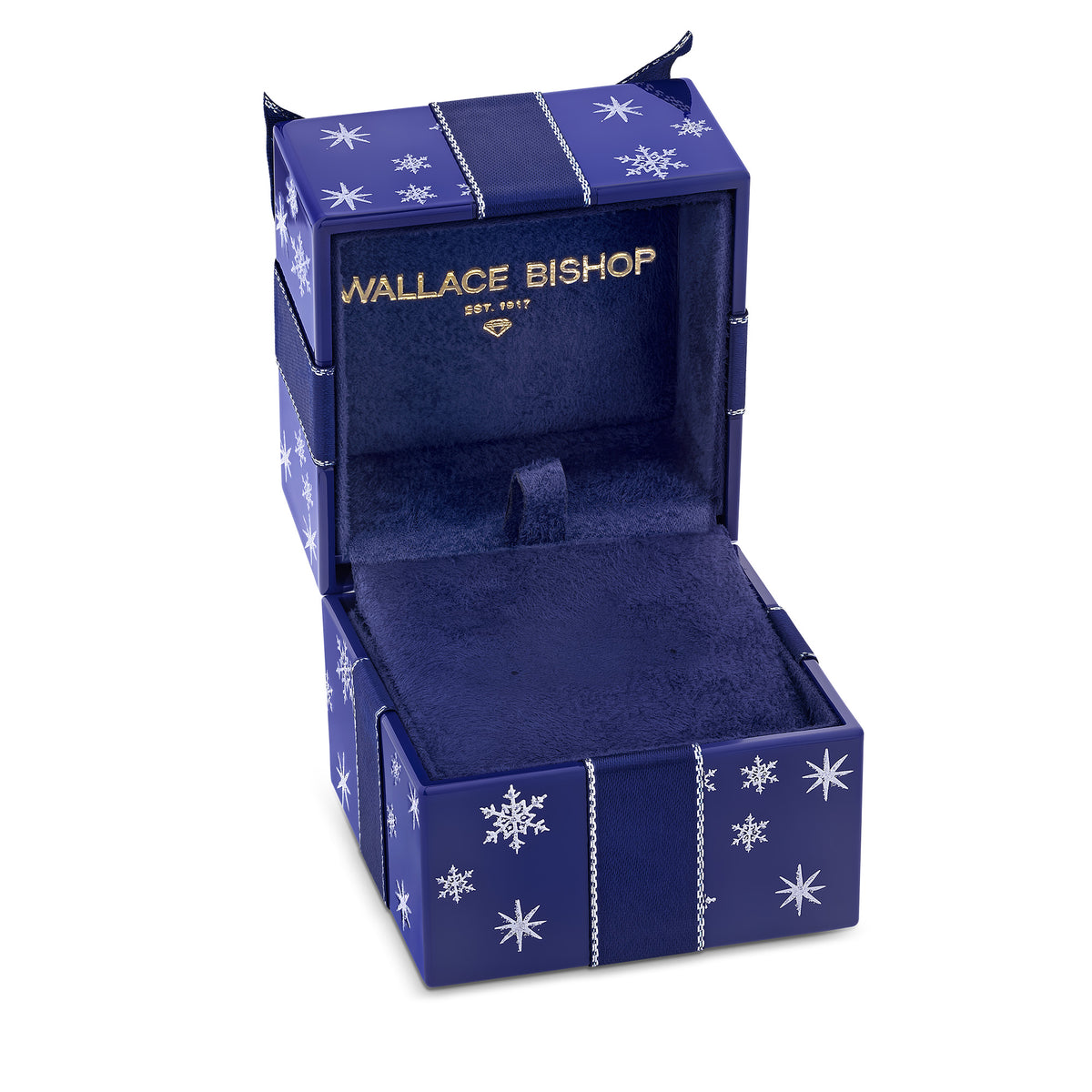 Navy Bauble Gift Box for Stud Earrings