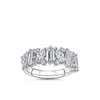 Cubic Zirconia Ring in Sterling Silver