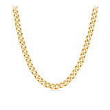 55cm Solid Curb Link Chain in 9ct Yellow Gold