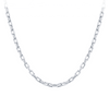 50cm Paperclip Link Chain in Sterling Silver