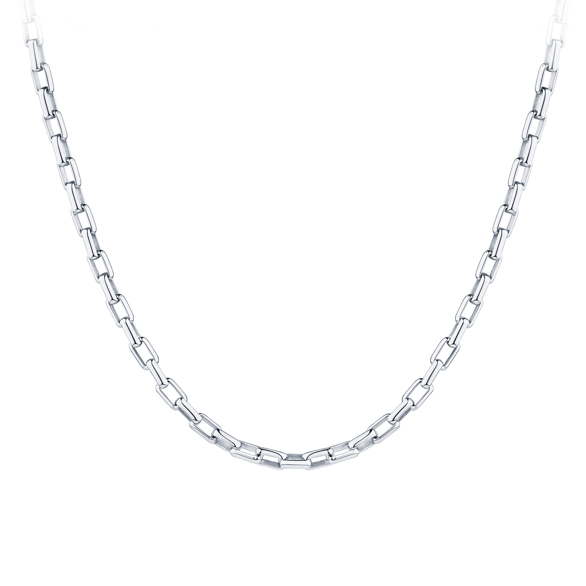 50cm Paperclip Link Chain in Sterling Silver