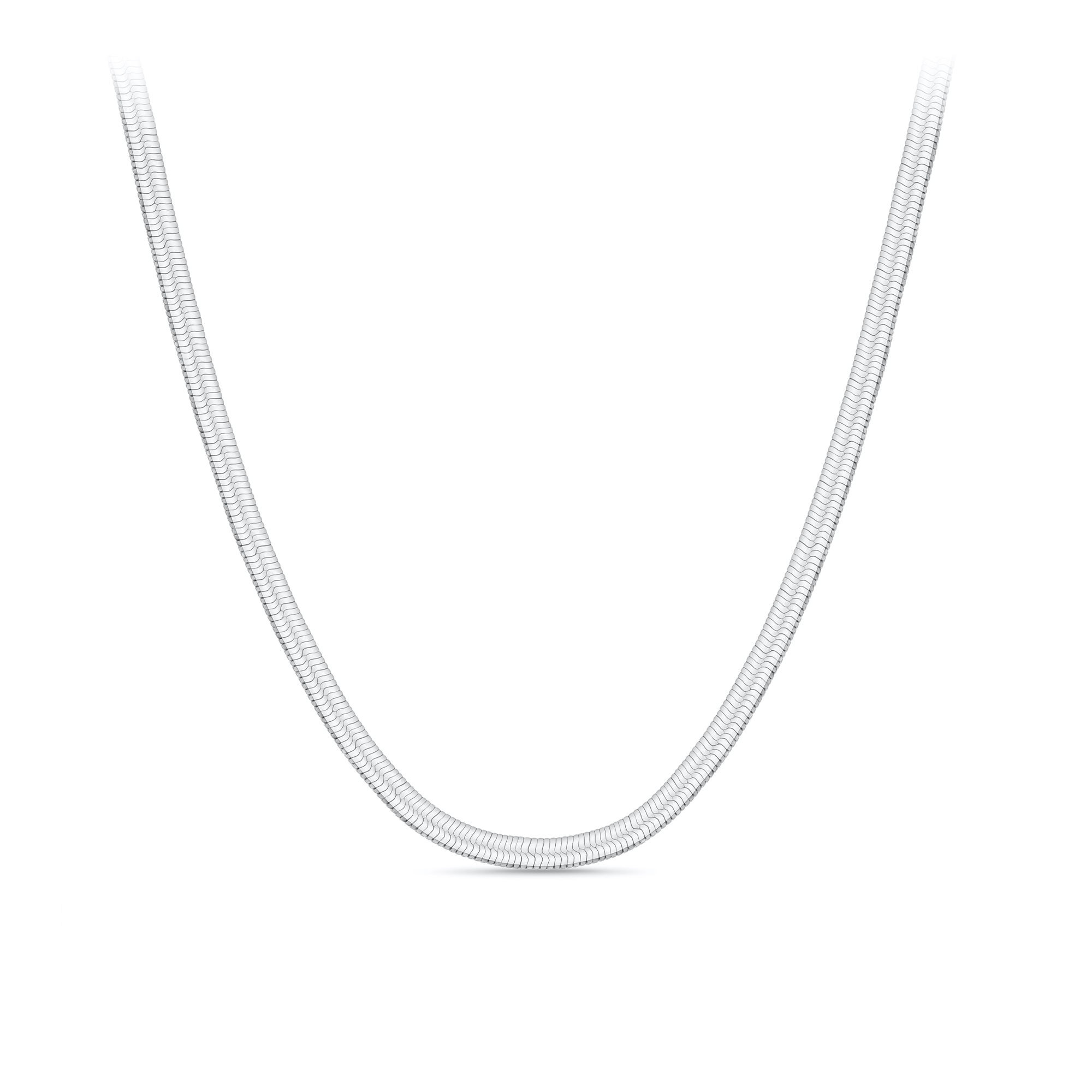 Herringbone Chain in Sterling Silver | Wallace Bishop