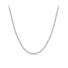 45cm Serpentine Chain in Sterling Silver