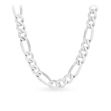 60cm Figaro Chain in Sterling Silver