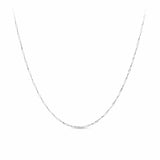 45cm Twist Chain in Sterling Silver