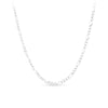 50cm Polished Figaro Chain in Sterling Silver