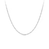 Polished Singapore Chain in Sterling Silver