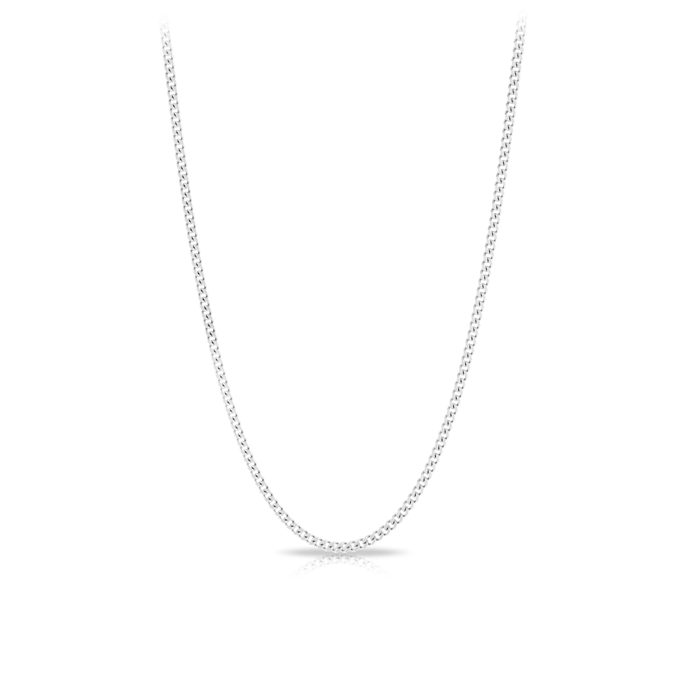 55cm Curb Link Chain in Sterling Silver