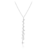 Fancy Charm Necklace in Sterling Silver