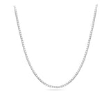 Box Chain with Slider in Sterling Silver