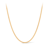 45cm Curb Link Chain in 9ct Yellow Gold