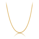 45cm Curb Link Chain in 9ct Yellow Gold