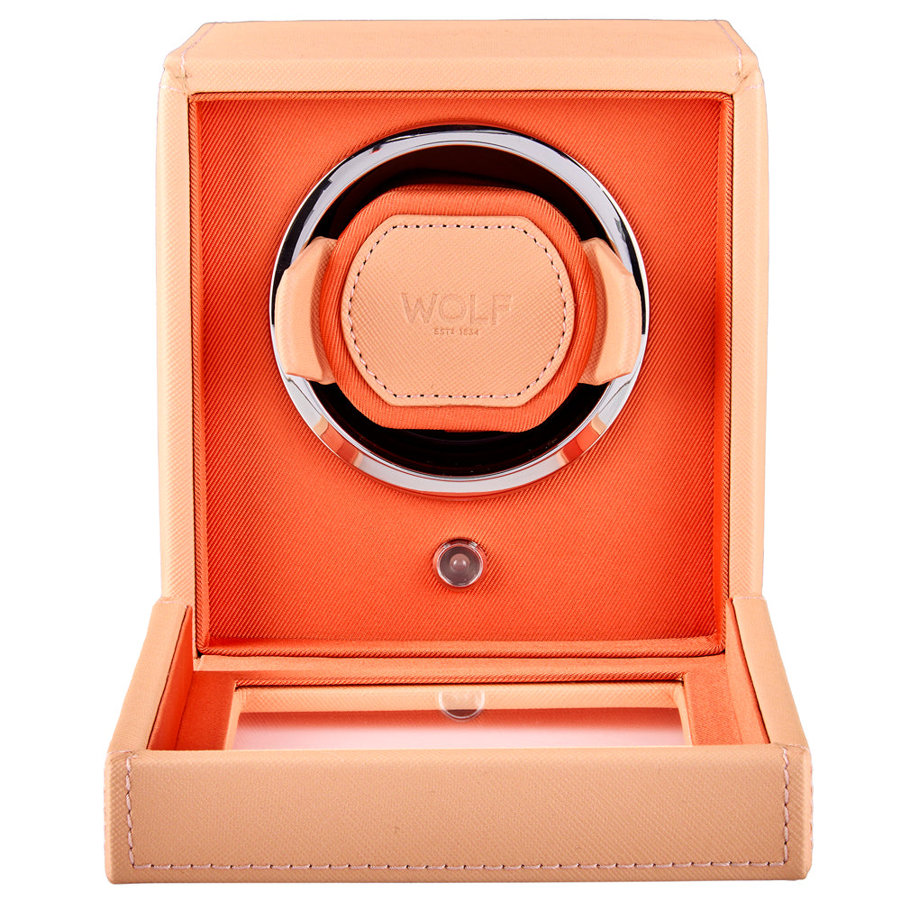 WOLF Orange single watch winder